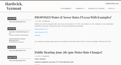 Desktop Screenshot of hardwickvt.org